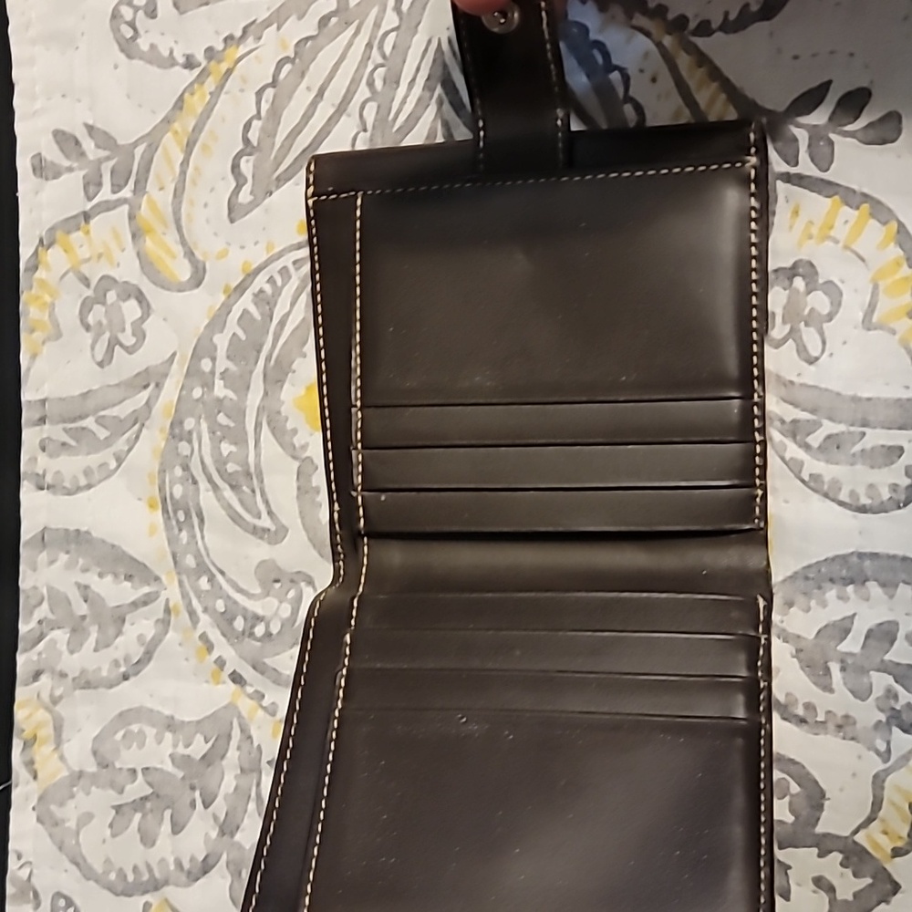 Burberry Tan and Brown Compact Wallet - Picture 3 of 9
